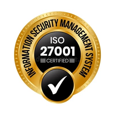 iso-certified-badge-information-security-management-system-vector-icon-rubber-stamp-seal-label-findernest software services pvt limited ISO 9001 2015 international Quality Standards Certification ISO 27001 2022 Information Security Management Systems